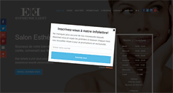 Desktop Screenshot of esthetiqueedit.com